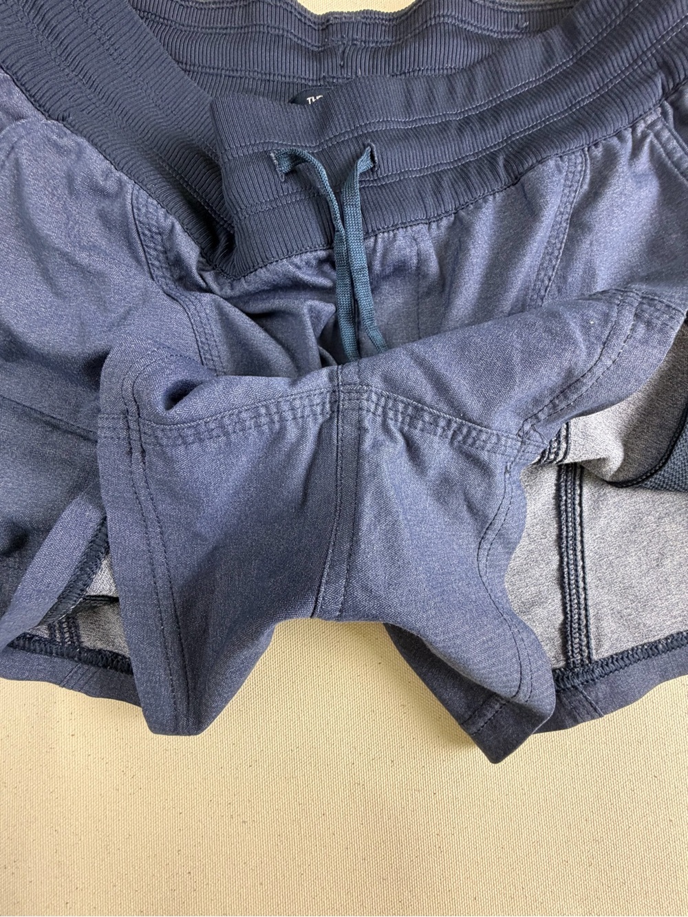 The North Face Women's Navy Athletic Drawstring Shorts - Picture 8 of 14